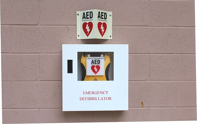 AED Wall Mount Cabinet with Alarm