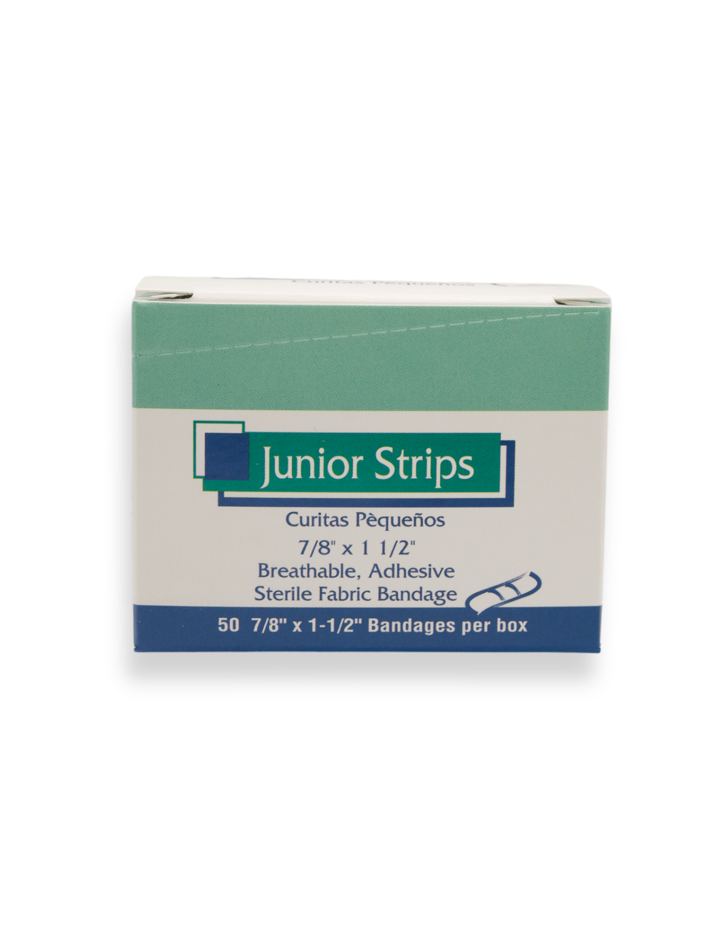 Fabric Junior Strip Bandage 50 ct