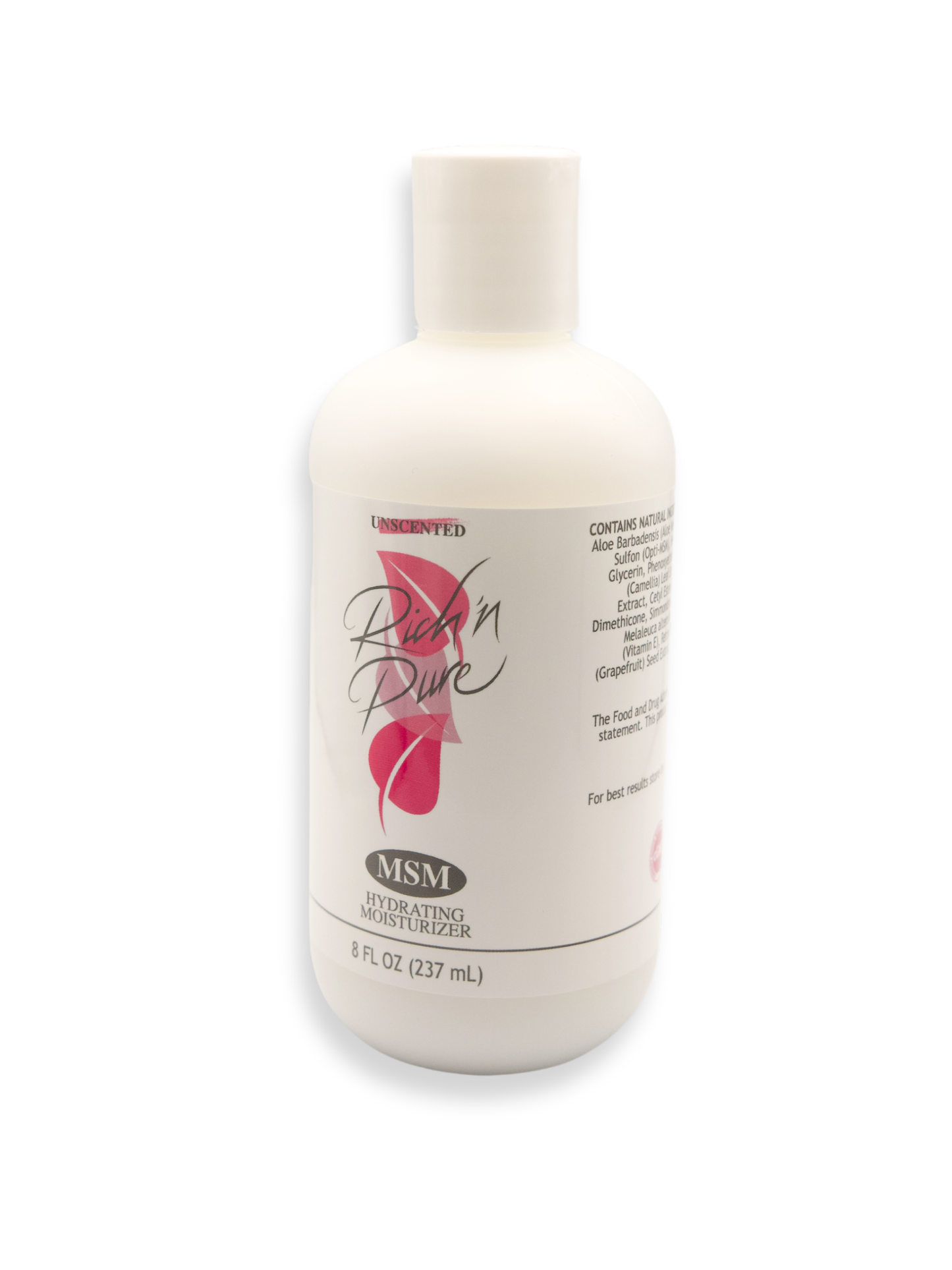 MSM Lotion 8 oz Bottle