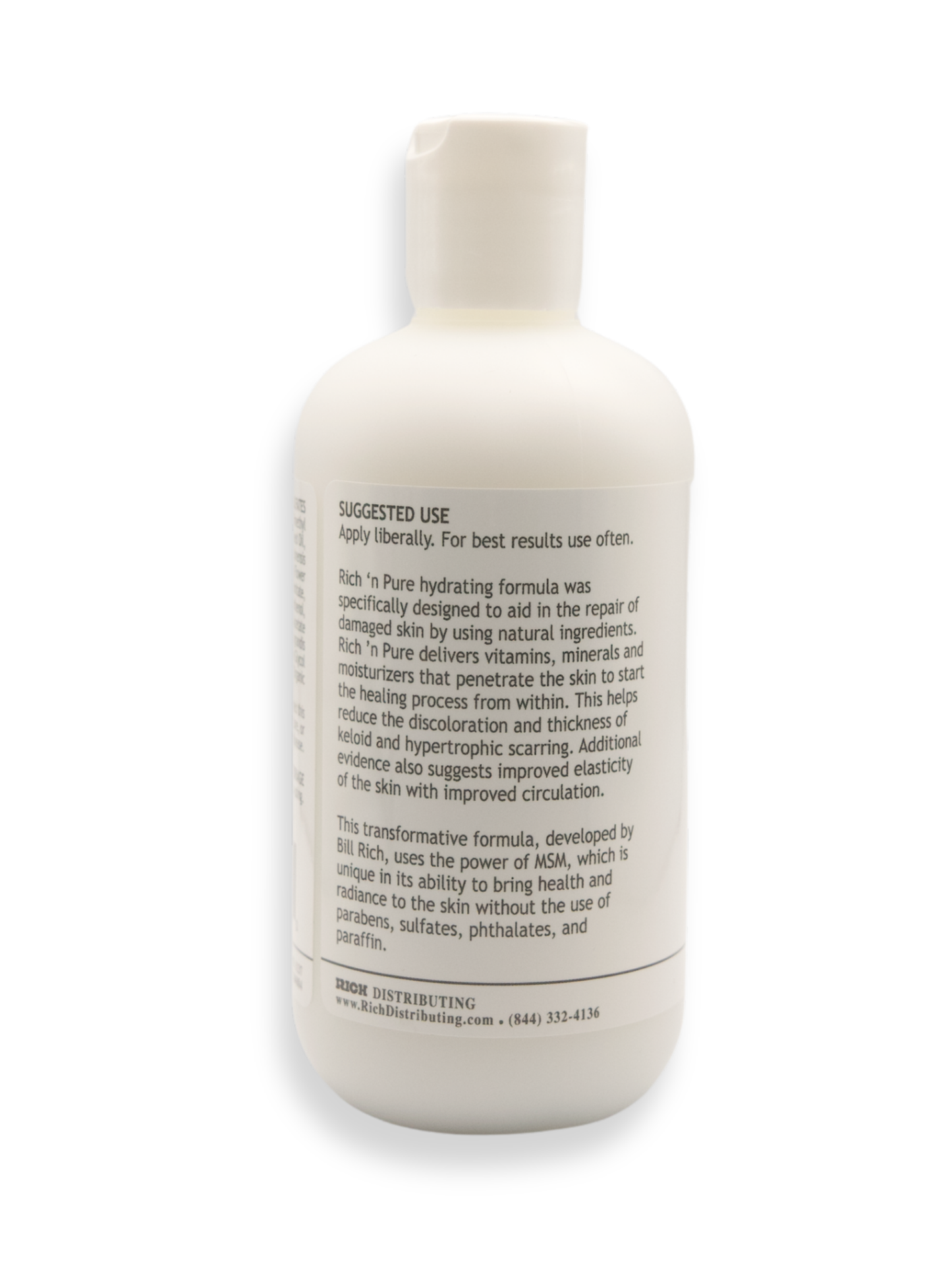MSM Lotion 8 oz Bottle