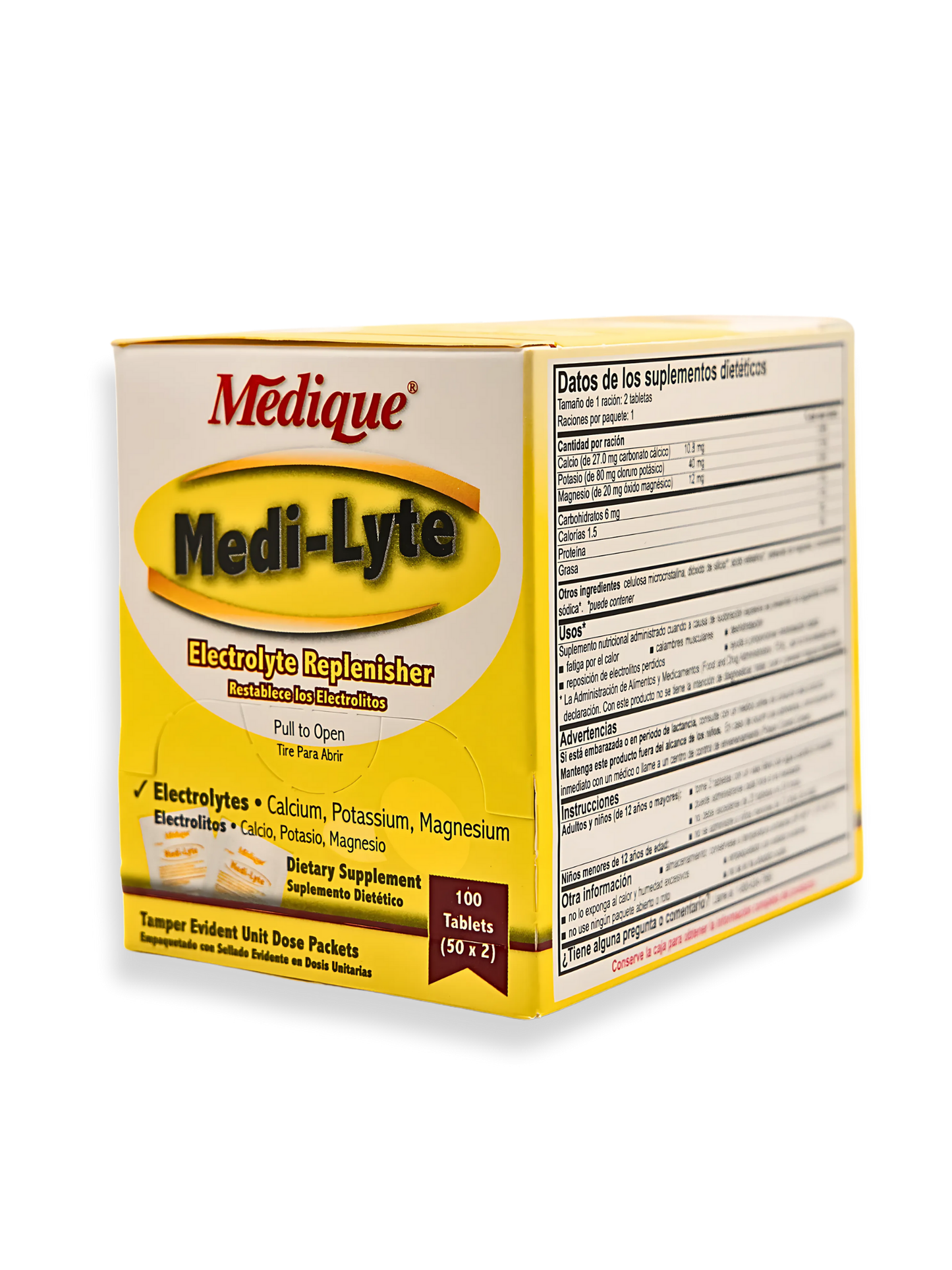 Medi-Lyte 100ct-500ct