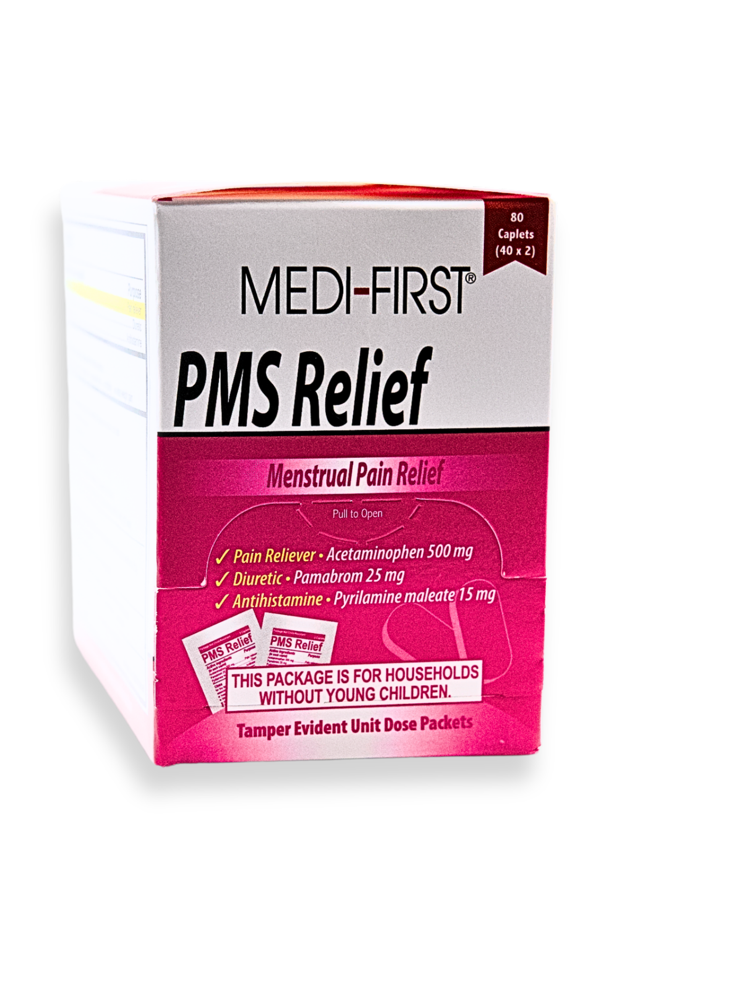 PMS Relief (Menstrual Pain Relief) 80 ct