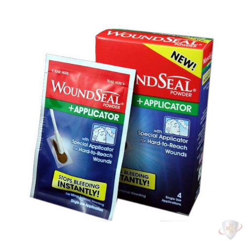 Buy WoundSeal Powder 4 Each (Pack of 3) - Wound Care First Aid for Cuts,  Scrapes and Abrasions - Stops Bleeding in Seconds Without Stitches or  Bandages - Safe and Effective for