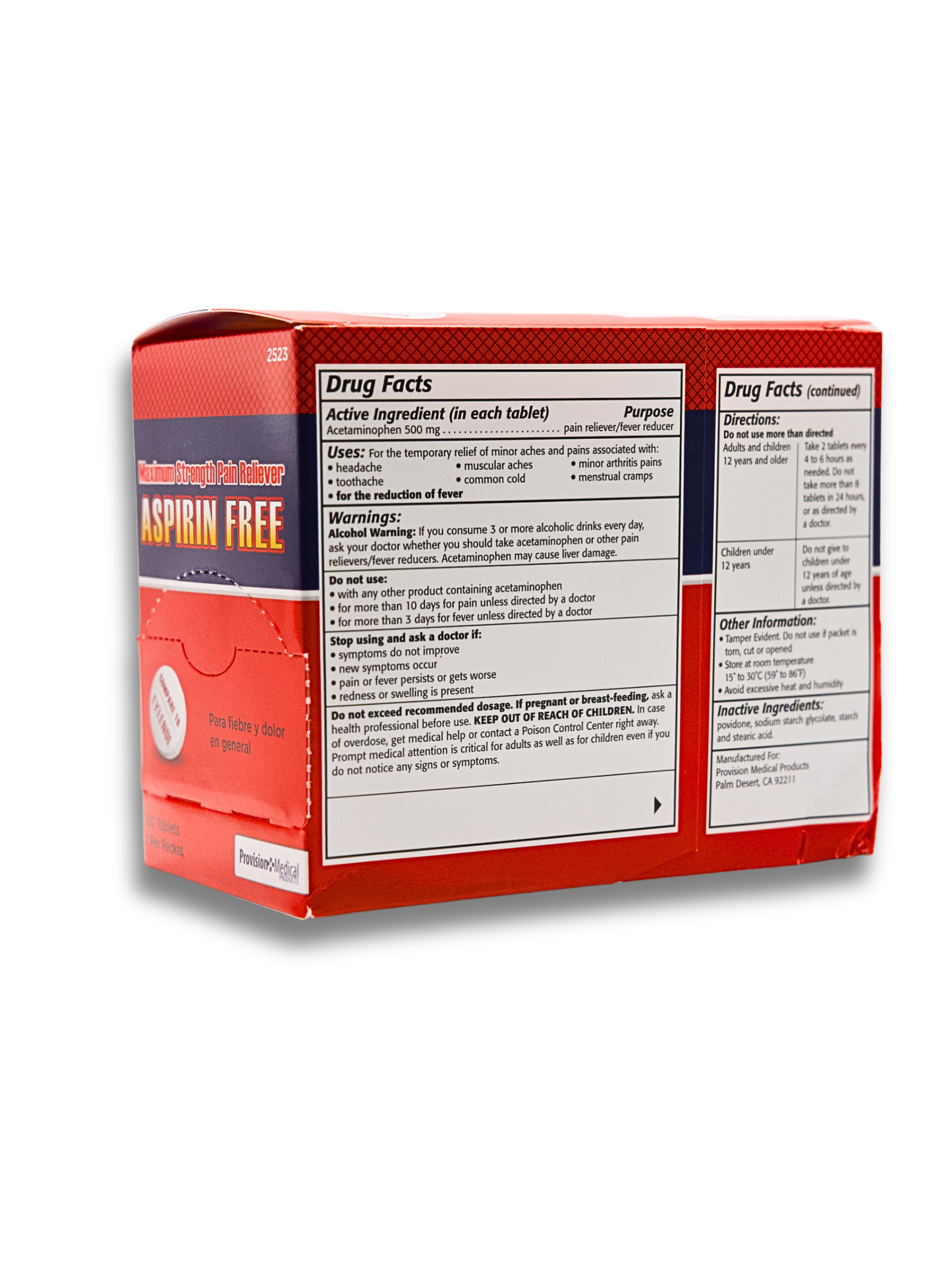 Extra Strength Non-Asprin
