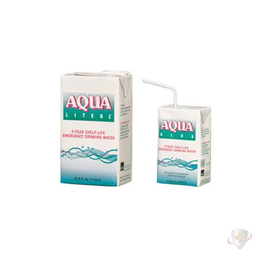 Aqua Blox Emergency Drinking Water with Straw