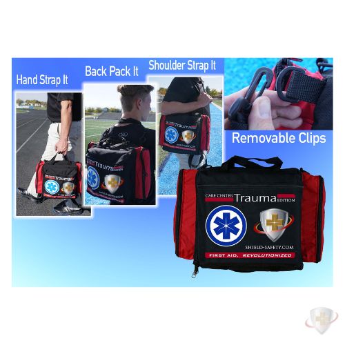 First Aid Trauma Kit Care Center Edition Strap Use