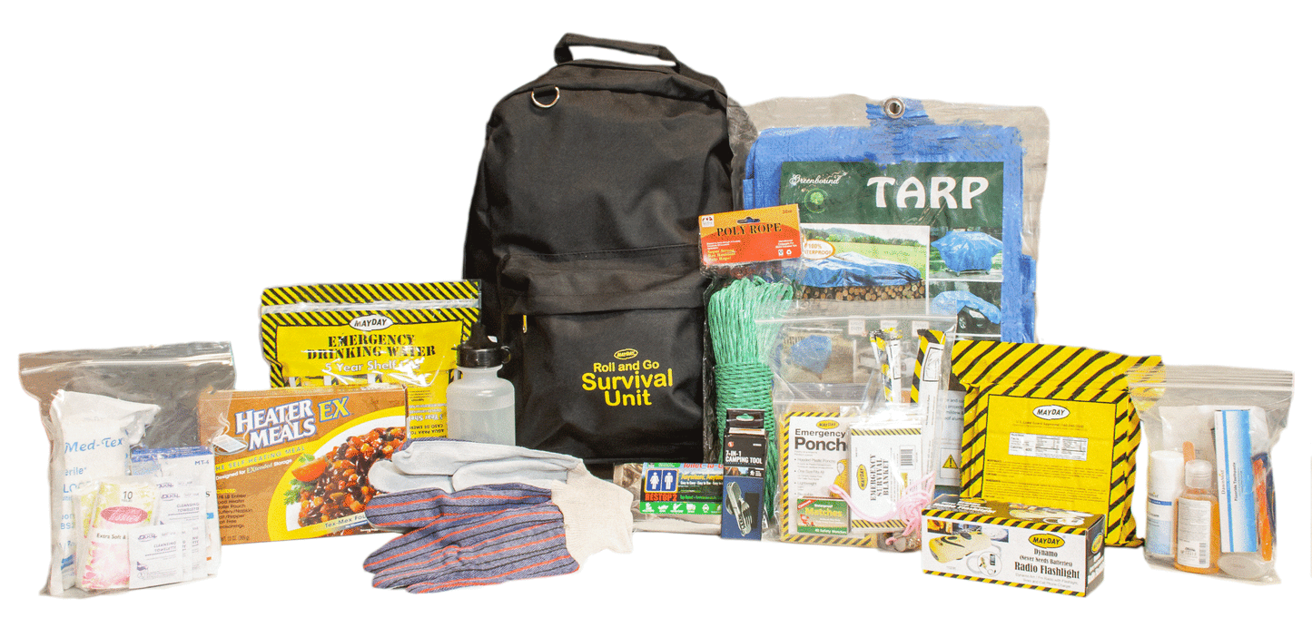 Roll And Go 72 Hour Kit (1 Person Kit)