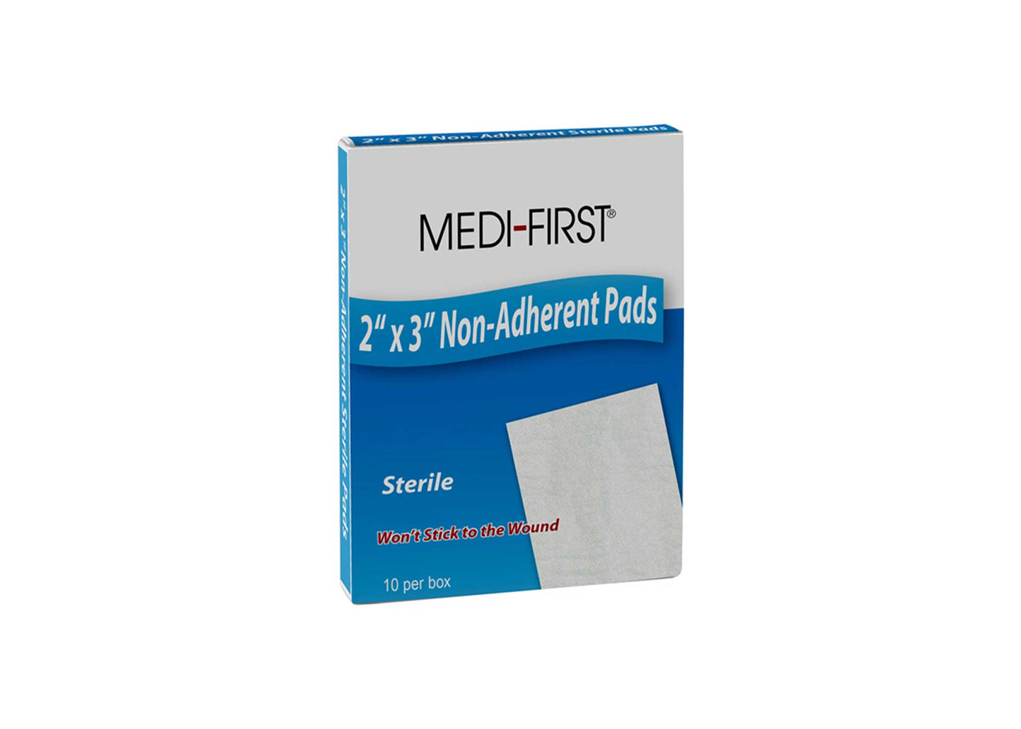 Non-Adherent Pads 2" x 3" 10 ct