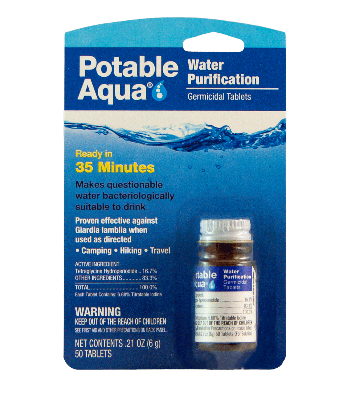 Potable Aqua Water Purification