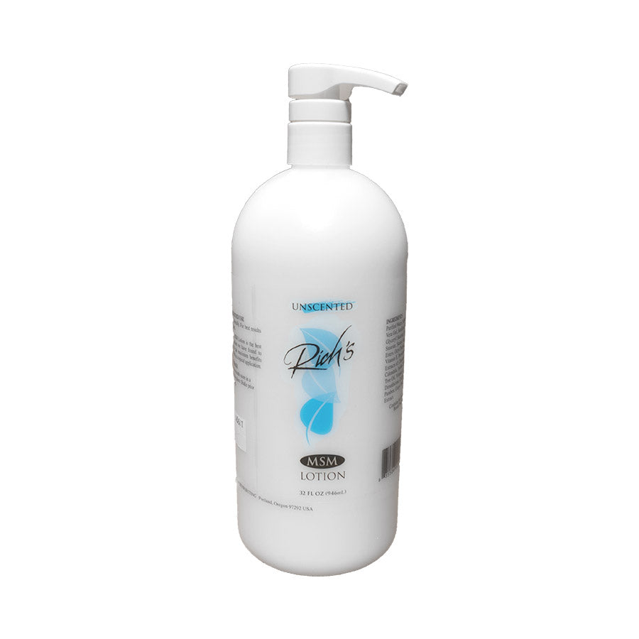MSM Loition Unscented 32oz