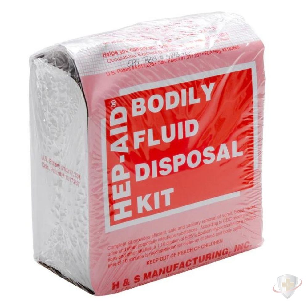 Hep-Aid Bodily Fluid Disposal Kit from Shield-Safety