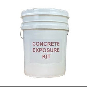Concrete Exposure Bucket Kit