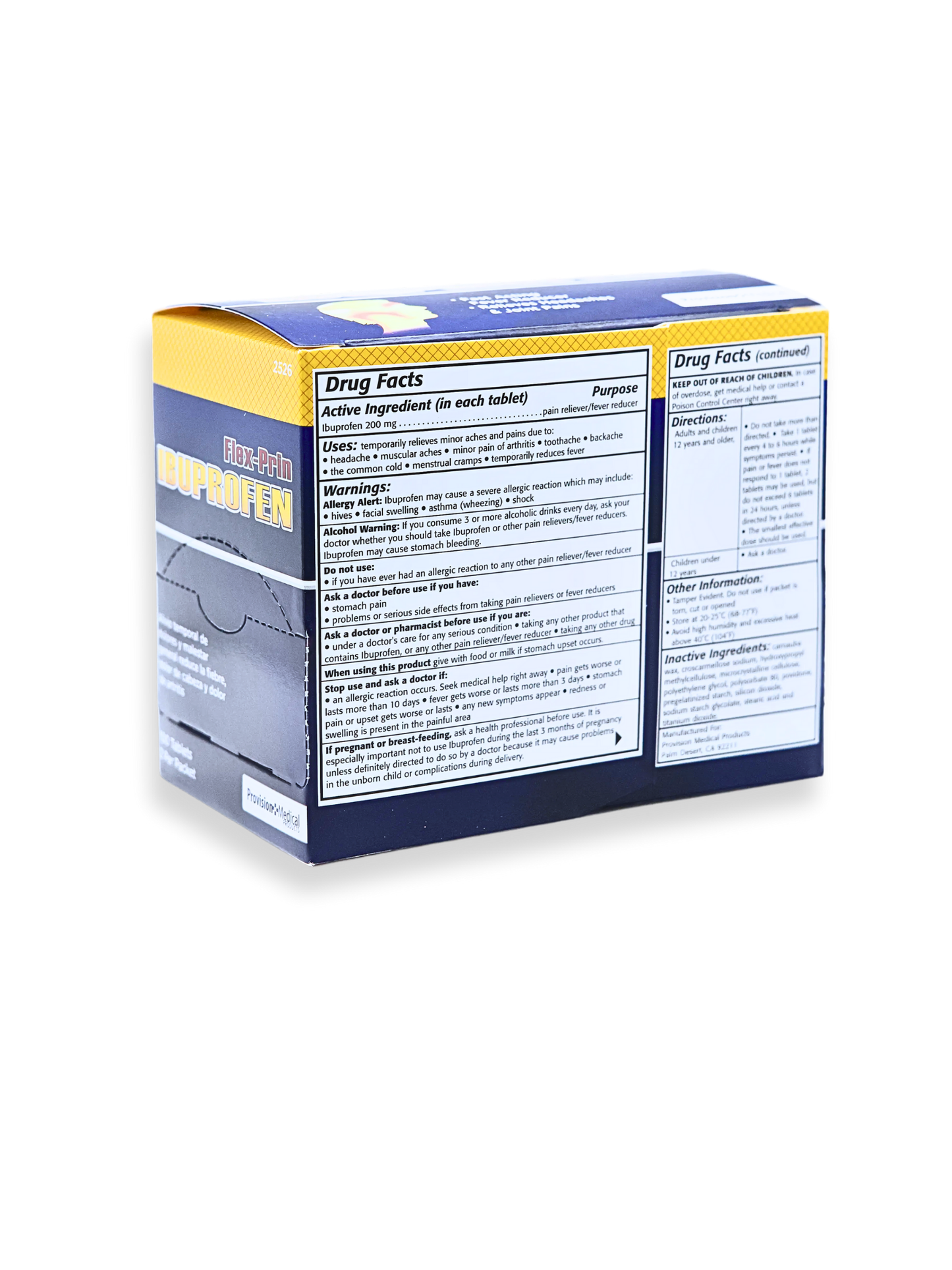 Ibuprofen 200mg tablets
