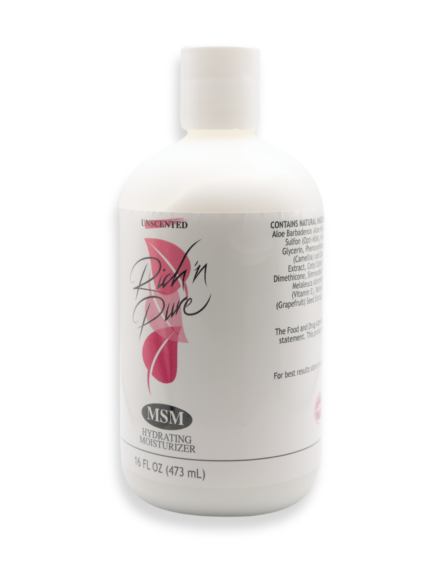 MSM Lotion 16 oz Bottle