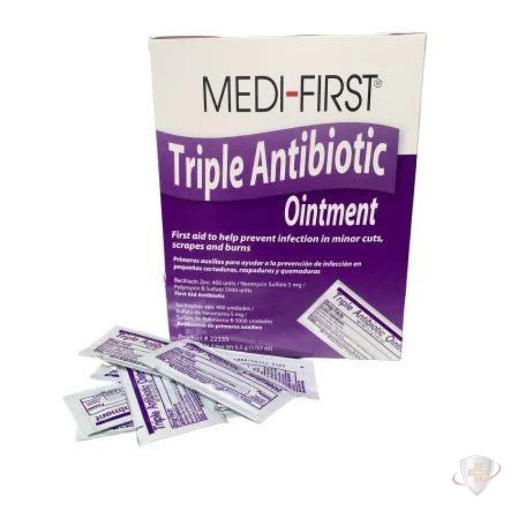 Medi-First Triple Antibiotic Ointment from Shield-Safety