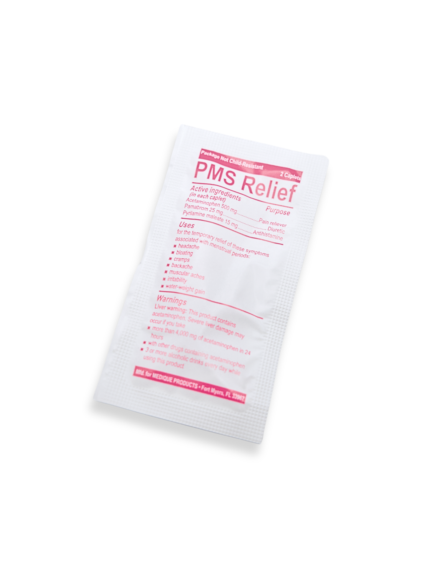PMS Relief (Menstrual Pain Relief) 80 ct