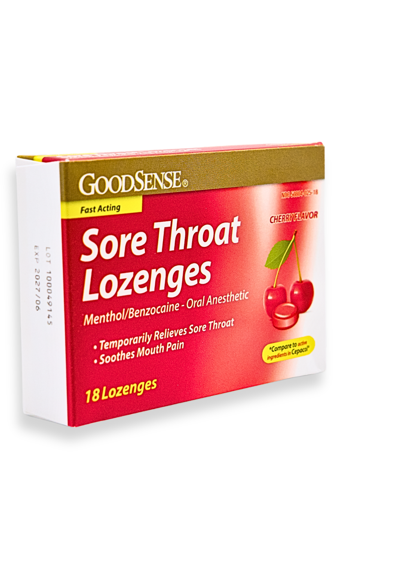 Cherry Throat Lozenge - 18 ct