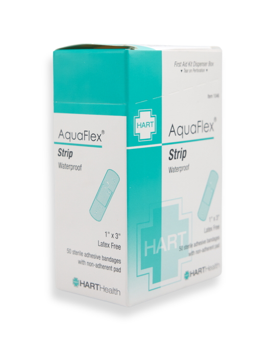 AQUAFLEX Waterproof Straight Strip 1 X 3, 50/box