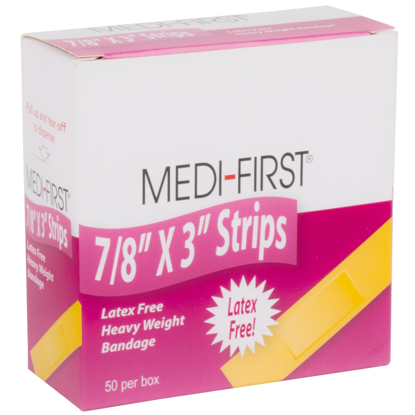 7/8 Strip Bandages 50 ct
