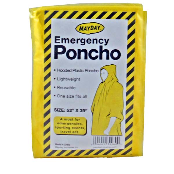 Emergency Poncho-Adult size