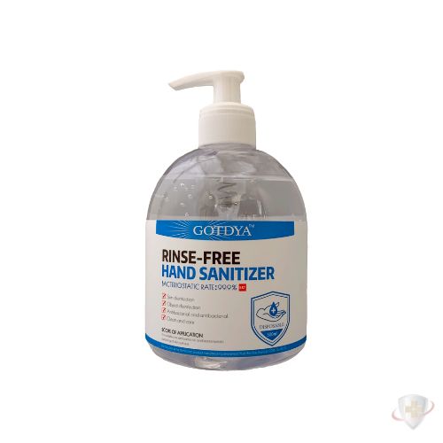 Gotdya Rinse-Free Hand Sanitizer 16 oz. Bottle with Pump