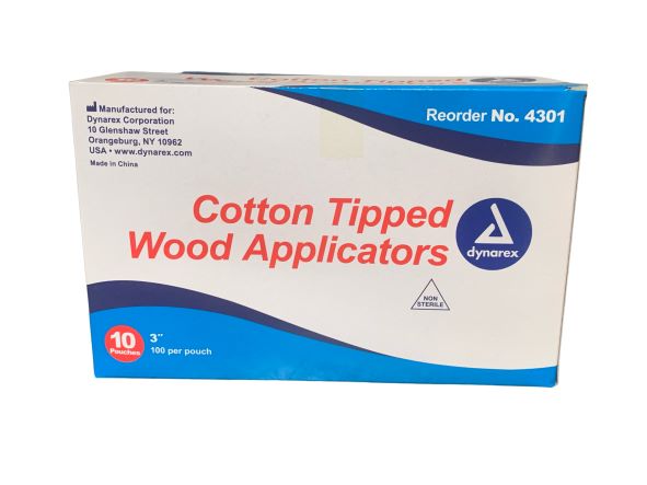 Cotton Tipped Applicators 100 ct