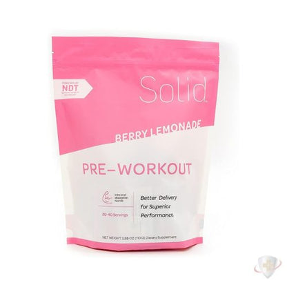 Solid Powder Plus Solid Pre-Workout Dietary Supplement 80 pack – Shield-Safety