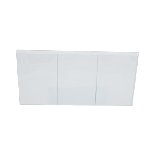 White Vinyl Pockets, 6 pockets