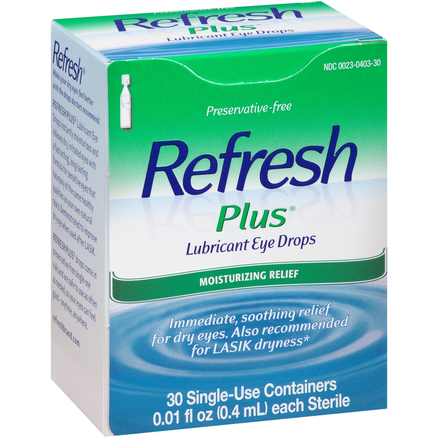 Refresh Eye Drops, 30 ct
